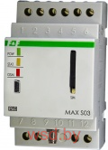 MAX S01 (MAX Logic М01) Миниконтроллер для замены дискретной релейной логики, 6 универальных входов/выходов (входы для присоединения сигналов типа "сухой контакт"/"открытый коллектор"; выходы типа "открытый коллектор" (30 В; 0,1 А); 9-30В DC IP20